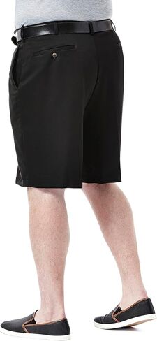 Haggar Men's Cool 18 Classic Fit Expandable Waist Short Regular and Big & Tall Sizes in Saudi Arabia