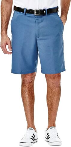 Haggar Men's Cool 18 Classic Fit Expandable Waist Short Regular and Big & Tall Sizes in Saudi Arabia