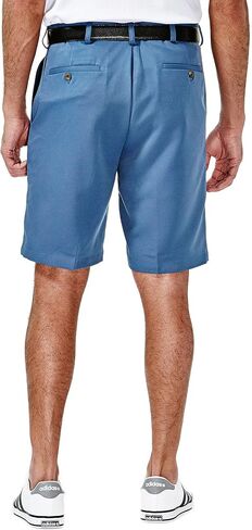 Haggar Men's Cool 18 Classic Fit Expandable Waist Short Regular and Big & Tall Sizes in Saudi Arabia