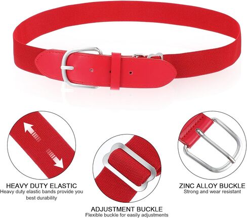 حزام البيسبول للشباب للأولاد ، الكرة اللينة القابلة للتعديل/fastpitch Belt Boys Girls Sports Boys أحزمة موحدة أحزمة الشباب in Kuwait
