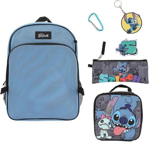 BIOWORLD Floral Unicorn 5-Piece Backpack & Lunchbox Set With Water Bottle in Saudi Arabia