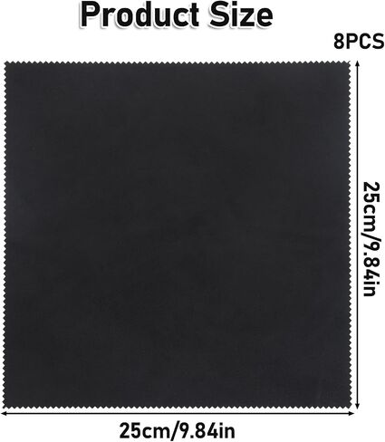 8 Pack Mens Handkerchiefs, Sweat Absorbing Handkerchiefs, Microfiber Hankies, Sweat Rags for Sport Gym Hands Face Body in Saudi Arabia