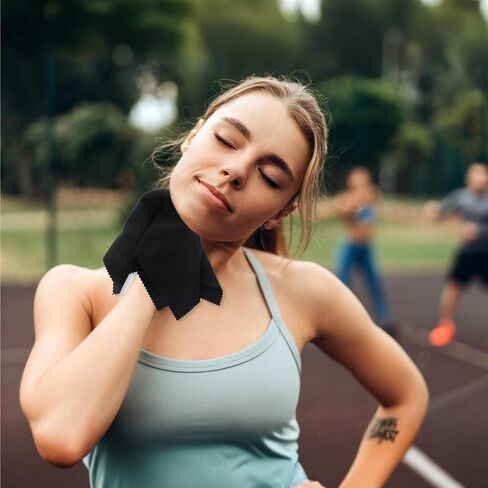 8 Pack Mens Handkerchiefs, Sweat Absorbing Handkerchiefs, Microfiber Hankies, Sweat Rags for Sport Gym Hands Face Body in Saudi Arabia