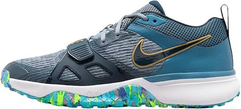 Nike Diamond Elite Turf George Springer Baseball Shoes (HQ3130-400, Ashen Slate/Aegean Storm/White/Armory Navy) in Saudi Arabia