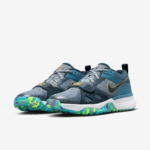 Nike Diamond Elite Turf George Springer Baseball Shoes (HQ3130-400, Ashen Slate/Aegean Storm/White/Armory Navy) in Saudi Arabia