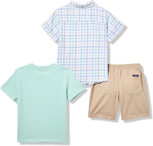 Nautica Boys 3pc Shirt Short Set in Saudi Arabia