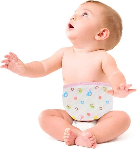Healifty 3Pcs Baby Umbilical Hernia Belt Baby Belly Button Cord Band Infant Belly Wrap Adjustable Navel Belly Band Pink in Saudi Arabia