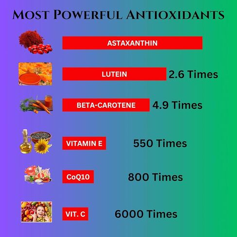 Astaxanthin liposomal 24mg مع ملحق Kril Oil 500mg ، 60 ناعمة in Kuwait