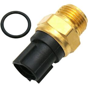تبديل مروحة تبريد الرادياتير مفتاح مستشعر الحرارية لـ Suzuki GSXR600 GSXR750 1997-2005 Burgman AN400 S/A 2003-2013 DL650 VSTROM 2004-2011 DL1000 V-Strom 2002-2012 GSX1300R HAIBUSA 1999-2007 SV1000 03-06
