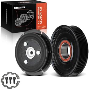 A-Premium Air Complementer AC Comuts Clutch Kit متوافق مع Hyundai Elantra 2014-2017 ، Elantra Coupe 2014 ، Elantra GT 2014-2020 & Kia Soul 2014-2019 ، Forte 2014-2016 ، Forte Koup ، Forte5