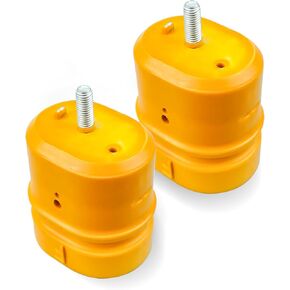 2Pcs Rear Suspension Bump Stops Fit for Ford F250 F350 Super Duty 2008-2011 Replace 8C3Z-4730-F, Leaf Spring Jounce Bumpers with Stud