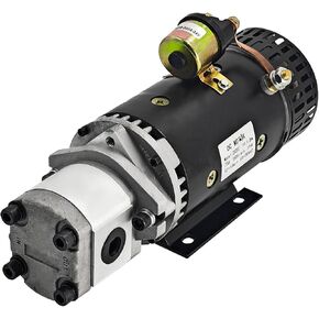 24V DC 161937 161936 Hydraulic Pump and Motor Assembly Compatible with Skyjack Scissor Lift SJIII3220 SJIII3226 SJIII4620 SJIII4626 SJIII4632