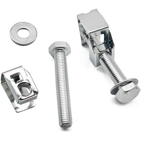Exhaust Manifold Flange Bolts U Nuts Hardware Kit Fit for Dodge Dakota 2004-2010 & Ram 2011-2024 & Wrangler 2007-2012 6036734AA 6036684AA 55366000AA 2 Sets