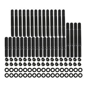 munirater Cylinder Head Stud Kit PCE279.1001 Replacement for Chevy Small Block SBC 265 267 283 302 305 307 327 350 383 400 Head Studs 134-4001 2451-S