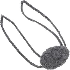 1Pcs Winter Nose Warmer Wool Nose Warmers Nose Warm Snow Protection for Men Women Dust Anti Air Conditioning (Grey)
