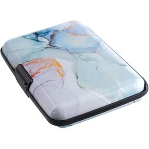 حامل بطاقات الائتمان حامل البطاقة المعدنية محفظة RFID حظر Mini Mini Slim Aluminium Card CAST HARD CASE للنساء الرجال in Kuwait