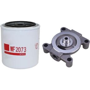 WF2073 Coolant Filter with 204163S Filter Base Replaces Baldwin BW5073, Donaldson P552073, Wix 24073,Cummins 4058964, Cummins Onan 1303539,For John Deere AT300538