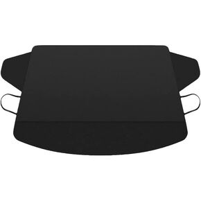 1 PC Car Windshield Snow Shield Cover, 75" x 47.25" 600D Thick Oxford Fabric Car Windshield Cover, Waterproof and Antifreeze Window Protector, Universal for Most Cars(L码)