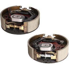 A Pair of 12-1/4" x 3-3/8" Trailer Brake Assembly Fit for Dexter 9000-10000Lbs General Duty Axles with 7 Bolt Mounting, Left & Right Side Trailer Brake Replace 023-450-00 023-450 023-451-00 023-451