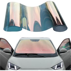 فيلم Car Windshield Sun Shade Tint ， فيلم زجاجي للسيارة ， فيلم العزل الحراري ， فيلم تغيير اللون ， Frethy and Fersionity Tint to Car (39.37 * 59)