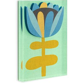 DEMDACO Hanging Tile Wall Art Everyday Home Décor, 5 x 7 Inch Acrylic, Bloom Together