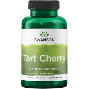 Swanson Tart Cherry 500 Milligrams 120 Capsules