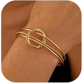 أساور الكفة المكتنزة للنساء على نطاق واسع من الذهب/الأصفاد الفضية bangle متراخ