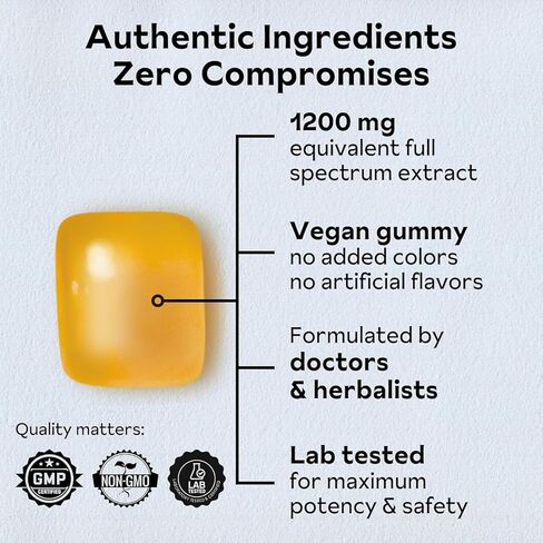 Ginseng Gummies للبالغين | ملحق الجينسنغ الكوري للرجال وللنساء | 240 ملغ الجينسنغ الجينسنغ صغار | طاقة غموض للذاكرة ، والمناعة | مخفضة السكر الجينسنغ يمضغ ، 45 غومين in Kuwait