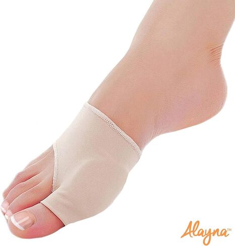 Bunion Corrector for Women & Men - Bunion Pads Relief Orthopedic Sock Cushion Sleeve Splint Gel Protector Support Brace w/ Non-Slip Grip - Bunion Remover Toe Guard - Fix Hallux Valgus Med. 2 Pcs in Saudi Arabia