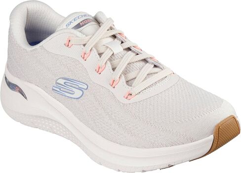 Skechers Women's Rich Vision Sneaker | Patented Skechers Arch Fit insole, podiatrist-certified arch support, Machine washable, Removable insole, Flexible outsole in Saudi Arabia