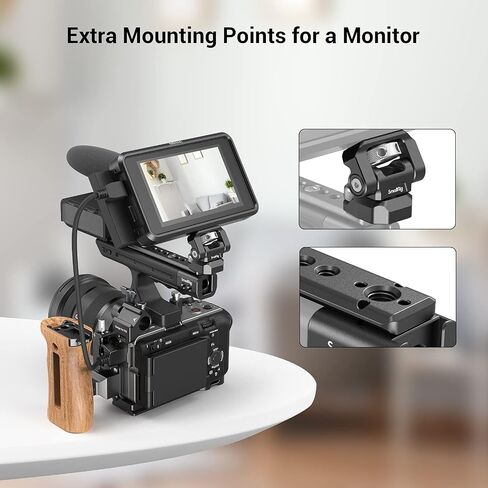 SmallRig FX3 / FX30 XLR لوحة علوية بمقبض لوحدة Sony FX3 / FX30 XLR - MD3990 in Saudi Arabia