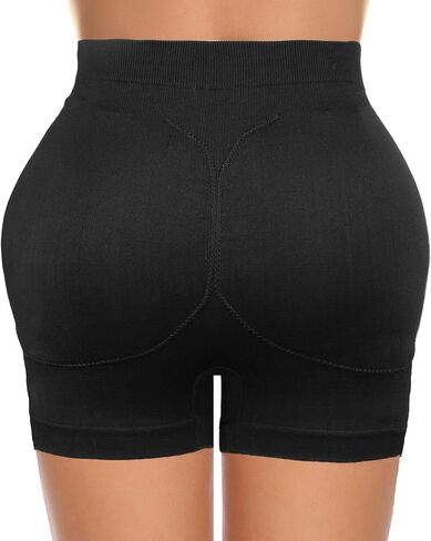 Womens Padded Shapewear Hip Enhancer Butt Lifter Waist Trainer Control Panties in Saudi Arabia