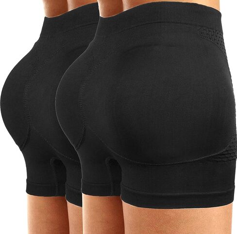 Womens Padded Shapewear Hip Enhancer Butt Lifter Waist Trainer Control Panties in Saudi Arabia