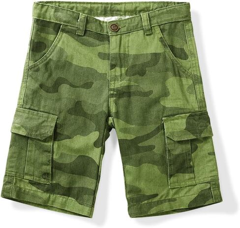 OCHENTA Boys Casual Cargo Shorts Kids Multi Pockets Military Army Camo Shorts in Saudi Arabia