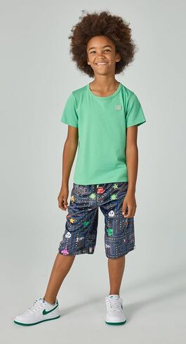 iscream Big Boys Fun Print Silky Soft Plush Shorts - Fun and Games Collection in Saudi Arabia