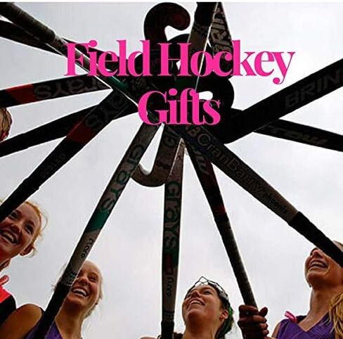 Field Hockey Hair Ties, Multi-Colored Hair Accessories for Girls, No Crease Hair Elastics with Field Hockey Stick Design, Ponytail Holders for Girls (8 pcs) - by SPORTYBELLA in Saudi Arabia