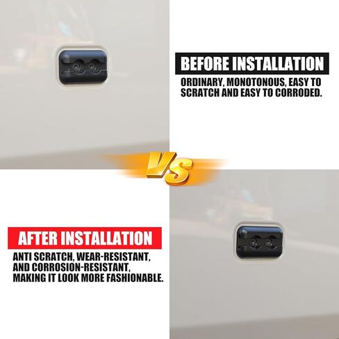 for INEOS Grenadier Accessories Car Exterior Door Panel Expansion Base Trim Replacement Compatible with INEOS Grenadier 2020-2024 Car Door Under Holder 10PCS (Matte Black) in Saudi Arabia