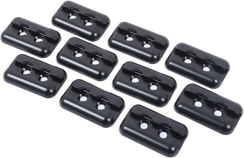 for INEOS Grenadier Accessories Car Exterior Door Panel Expansion Base Trim Replacement Compatible with INEOS Grenadier 2020-2024 Car Door Under Holder 10PCS (Matte Black) in Saudi Arabia