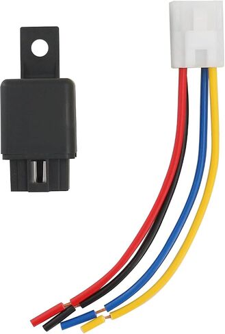 12V ترحيل مع موصل التوصيل متوافق مع B21 L2900DT L3010DT L3300DT L3410DT L3600DT L3710DT L4200DT L4200F L4310DT L4310F L4350DT L4610DT M4030 M40DT M40SU M4 056700-6690 in Saudi Arabia