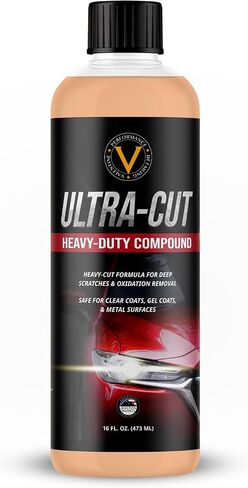 VPD Ultra-Cut Heavy Polishing Compound for Extreme Correction 16 oz – Car Polishing & Rubbing Compound, Removes Deep Scratches & Oxidation, Safe for Clear Coats, Gel Coats & Metal Surfaces in Saudi Arabia