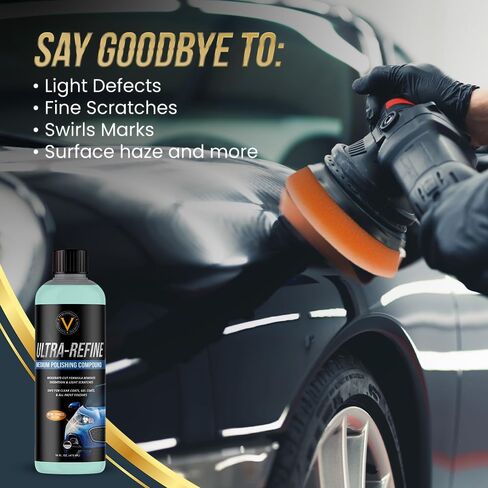VPD Ultra-Cut Heavy Polishing Compound for Extreme Correction 16 oz – Car Polishing & Rubbing Compound, Removes Deep Scratches & Oxidation, Safe for Clear Coats, Gel Coats & Metal Surfaces in Saudi Arabia