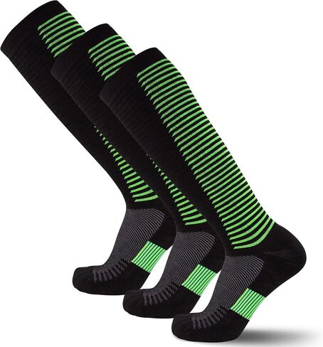Wool Compression Ski Socks - Ultra Compression Thermal Boot Socks for Skiing Hiking Hunting Cold Weather in Saudi Arabia