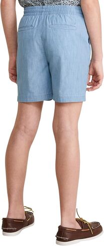 vineyard vines Boys' Pull-on Chambray Shorts in Saudi Arabia