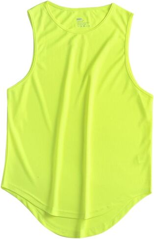 meioro Men's Workout Tank Top 3 Pack Gym Bodybuilding T Shirt Fitness Sleeveless Muscle Tee Shirts Mesh Dry Fit in Saudi Arabia