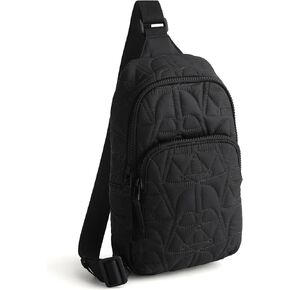 Vera Bradley Women's Star Wars Featherweight Lorman Sling Backpack, Darth Vader, One Size