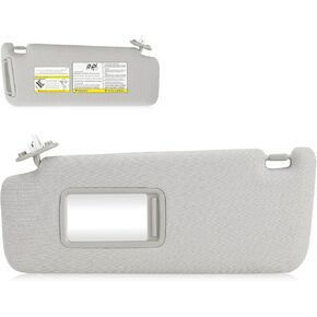 Right Side Side Sun Visor للفترة 2010-2023 Toyota 4runner Gray Sunvisor استبدال 74310-35B00-E1 ، تصميم قابل للتمديد