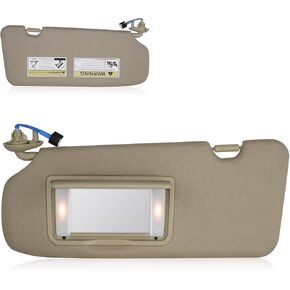Sun Visor for Honda CRV 2017-2022 ، جانب السائق الأيسر Beige Sunvisor استبدال 83280TLAA12ZB