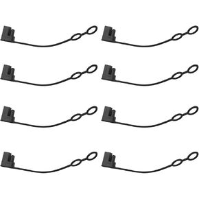 2 Pin Plug Replacement Weather Cap, SAE Waterproof Dust-Proof Cover Cap, DC Power Solar Automotive SAE Connector Protection Lid Top Covers (8PCS)