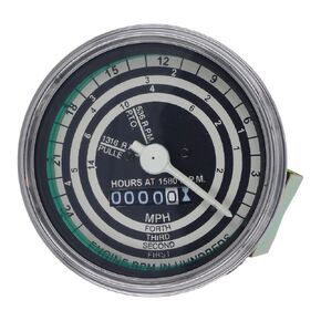 SSW0015 Tachometer Proofmeter Compatible with/Fit for Ford 8N Tractor 1950-1952 | Direct Replacement for Arrowhead SSW0015 Ford 8N17360A1 J & N 640-01002, 86520180 | 4x4x4 Inches, 16 Oz
