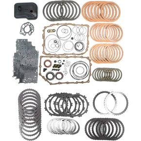 6L80E 6L90E Transmission Master Rebuild Kit w/Steel Clutch Plates Fits for Cadillac Escalade, Chevy Avalanche Suburban 1500 Tahoe, GMC Sierra Yukon, Hummer H2 H3 OE 6L80 6L80E 6L90 6L90E